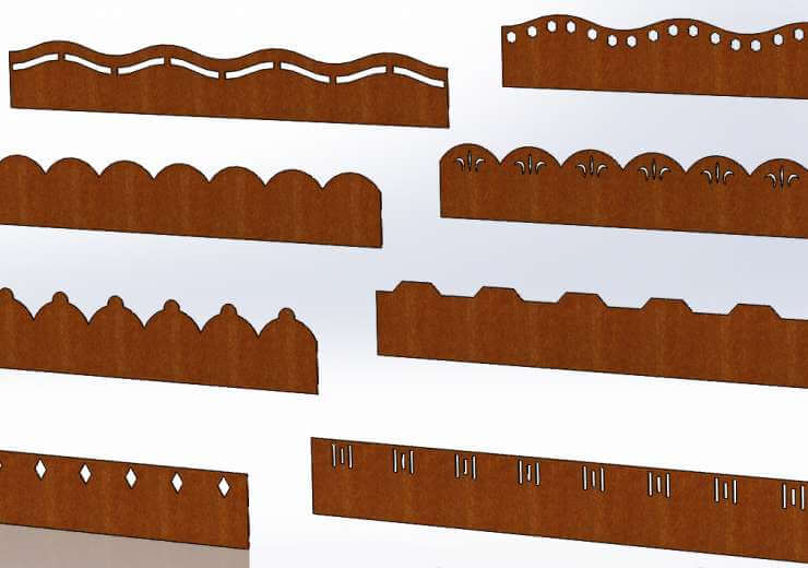 Ornamental Lawn Edging